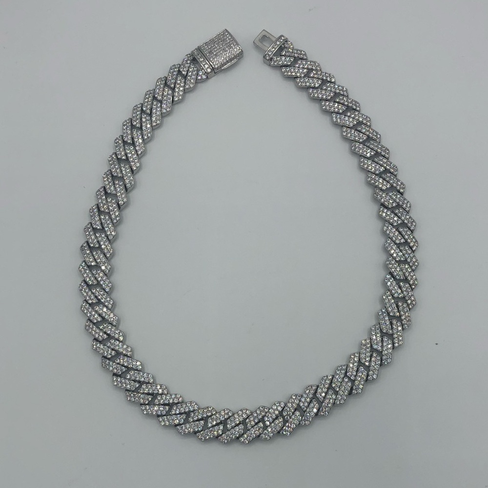 18k 30ct Link Necklace - Picture 8 of 13